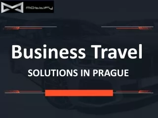 Business Travel Solutions Prague