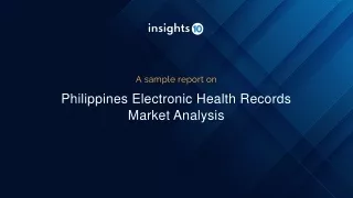 Philippines Electronic Health Records Market Analysis