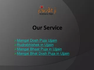 Looking For The Best Pandit Mangal Dosh Puja Ujjain