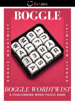 Boggle WordTwist – A Riveting Word Puzzle Activity