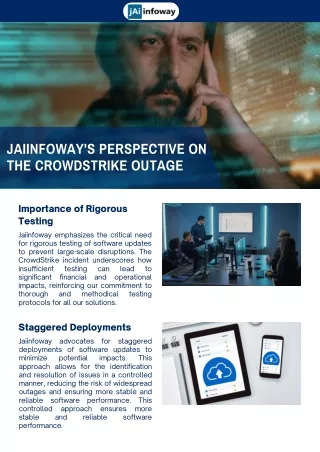 JaiinfowayS Perspective on the CrowdStrike Outage