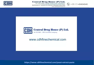 Yeast Extract Paste Manufacturers