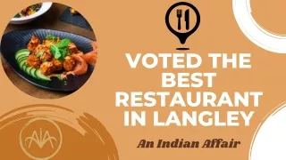 Experience India's Culinary Heritage at An Indian Affair