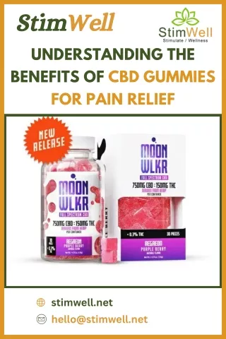 Understanding the Benefits of CBD Gummies for Pain Relief