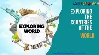 Exploring the Countries of the World