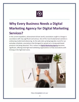 Why Every Business Needs a Digital Marketing Agency for Digital Marketing Services