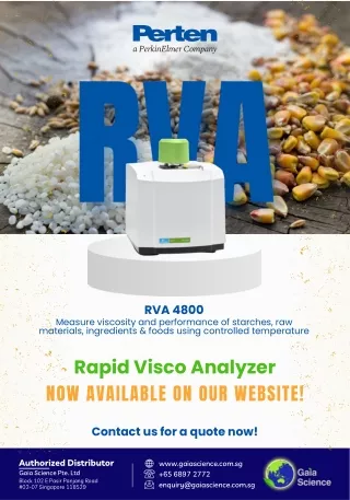 Rapid Visco Analyzer