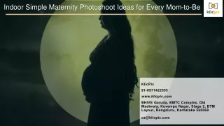 Indoor Simple Maternity Photoshoot Ideas for Every Mom-to-Be