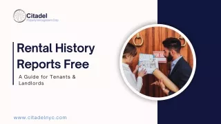 Rental History Reports Free: A Guide for Tenants & Landlords