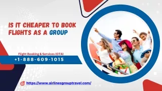 Is it cheaper to book flights for multiple people?