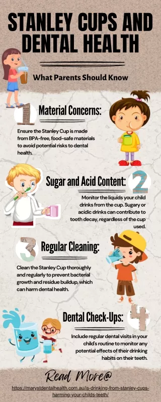 Stanley Cups and Dental Health What Parents Should Know