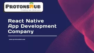 Best Mobile App Development Framework | Protonshub Technologies