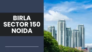 Birla Sector 150 Noida | Modern 3/4 BHK Flats