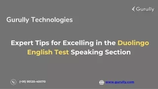 Expert Tips for Excelling in the Duolingo English Test Speaking Section