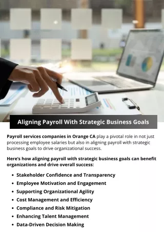 Aligning Payroll With Strategic Business Goals