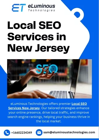 Local SEO Services New Jersey