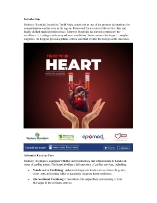 Best Heart Hospital in Tamil Nadu