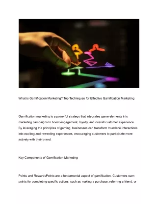 What is Gamification Marketing? Top Techniques for Effective Gamification Market