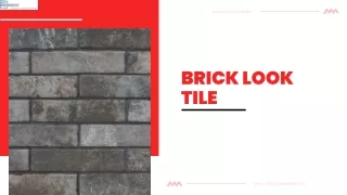 Buy Brick Look Tile Online - Rustic Charm for Any Space