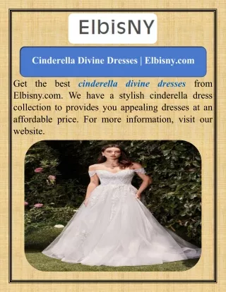 Cinderella Divine Dresses  Elbisny.com