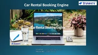 Car Rental Booking Engine