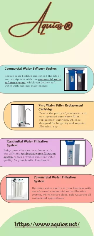 Commercial Water Softener System