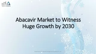 Abacavir Market ppt
