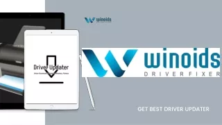 Winoids Driver Updater | Free Driver Fixer | Driver Updater