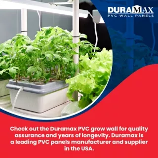 Duramax grow room wall material is made from virgin vinyl