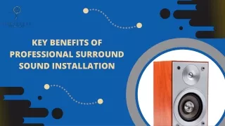 Enhance Your Home Audio Experience with Professional Surround Sound Installation