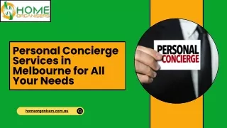 Personal Concierge Services in Melbourne for All Your Needs