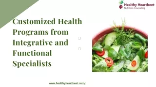 Healthy Heartbeet Integrative Nutritionists for Holistic Wellness