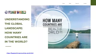 how many conuntries in the world  Presentation (1)