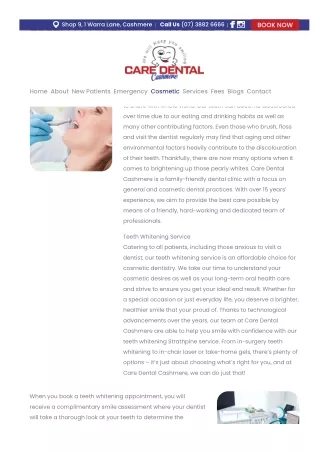 Teeth Whitening Strathpine