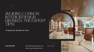 Avoiding Common Interior Design Mistakes: The Expert Tips!