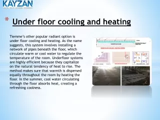 How Tiemme Radiant Cooling and Heating Systems Can Improve Energy Efficiency