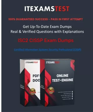 Download CISSP Exam Dumps for Full Preparation-2024