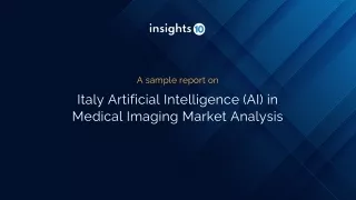 Italy Artificial Intelligence (AI) in Medical Imaging Market Analysis