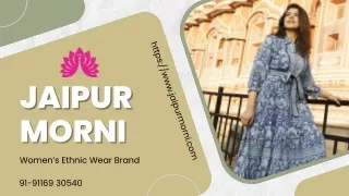 Step Up Your Fashion Game with JaipurMorni's Tops and Tunics Collection