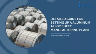 Aluminum Alloy Sheet Manufacturing Plant Setup Report