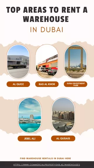 Top Areas to Rent a Warehouse in Dubai