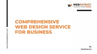 web design service in texas by webpatriot