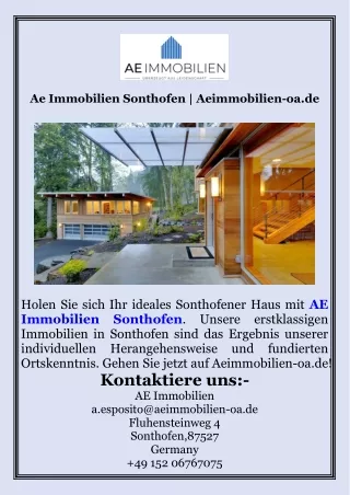 Ae Immobilien Sonthofen  Aeimmobilien-oa.de