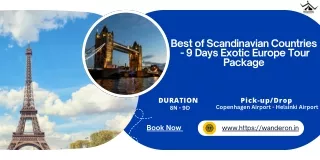 Best of Scandinavian Countries - 9 Days Exotic Europe Tour Package