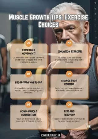 Muscle Growth Tips: Exercise Choices