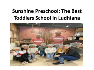 Sunshine Preschool