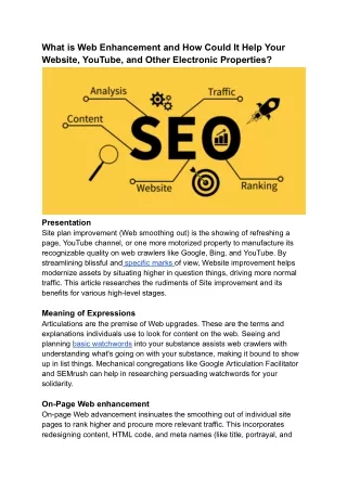 Complete SEO Guide_ Optimize Your Website, YouTube, and More