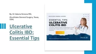 Ulcerative Colitis IBD - Essential Tips