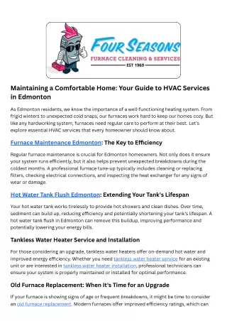 Tankless water heater service