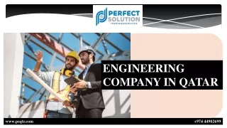 ENGINEERING COMPANY IN QATAR